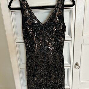 Minuet Women's Black Dress
